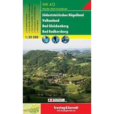 Freytag &amp; Berndt WK 412 Südsteirisches Hügelland, Vulkanland, Bad Gleichenberg, Bad Radkersburg turistatérkép 1:50 000 térkép