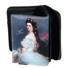  FRI.19576 Pénztárca 9x3x12,5cm, polyester, Sisi