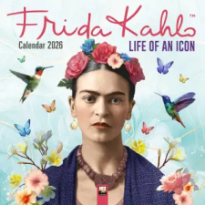  Frida Kahlo: Life of an Icon Wall Calendar 2026 (Art Calendar) naptár, kalendárium