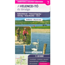 Frigoria Könyvkiadó Kft. A Velencei-tó és térsége kerékpáros térkép - Székesfehérvár - Velencei-hegység - Váli-völgy - Közép-Mezőföld - Sárrét utazás