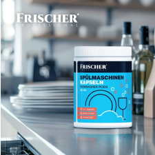 Frischer 3-in-1 dishwasher capsules, 52 pieces beépíthető gépek kiegészítői