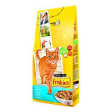 Friskies 5 Promises Adult (lazac,zöldség) - száraztáp felnőtt macskák részére (1kg) macskaeledel