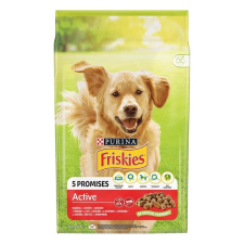 Friskies Állateledel száraz PURINA Friskies Vitafit Active kutyáknak marhával 10kg kutyaeledel