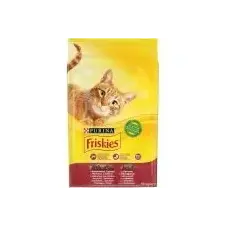  FRISKIES Marhával, csirkével száraz macskaeledel 10kg 2db-tól macskaeledel