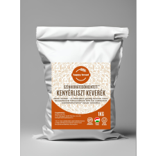 Friss házikenyér Szénhidrátcsökkentett Kenyér Sütőkeverék, Kenyérliszt 1kg alapvető élelmiszer