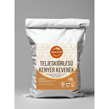 Friss házikenyér Teljeskiőrlésű Kenyér Sütőkeverék, Lisztkeverék 1kg alapvető élelmiszer
