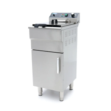  Fritőz - Olajsütő - 16L - 1 kosár - lefolyócsappal és állvánnyal - 230V - Maxima 09365157 fritőz