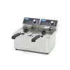  Fritőz olajsütő 2 x 4L - Dupla - Maxima - 09365212