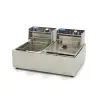  Fritőz olajsütő 2 x 6L - Dupla kosár - Maxima 09364951