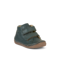 Froddo – Átmeneti, magasszárú, dupla tépőzáras bőr gyerekcipő – sötétzöld - 24 gyerek cipő