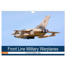  Front Line Military Warplanes (Wall Calendar 2024 DIN A4 landscape), CALVENDO 12 Month Wall Calendar naptár, kalendárium