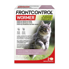  FrontControl Cat féreghajtó tabletta 4kg 2db élősködő elleni készítmény macskáknak