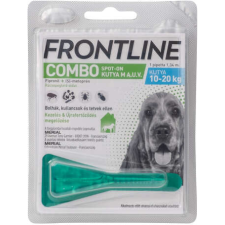 Frontline Combo Kutya M (10-20 kg) (1.34 ml / pipetta | 3 pipetta) élősködő elleni készítmény kutyáknak