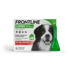 Frontline Combo Kutya XL 40 kg felett 4 ml 3x élősködő elleni készítmény kutyáknak