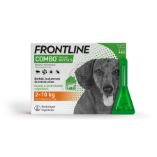 Frontline Combo rácsepegtető oldat kutyáknak 3 db S-es pipetta élősködő elleni készítmény kutyáknak