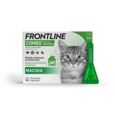  Frontline Combo rácsepegtető oldat macskáknak 3 pipetta élősködő elleni készítmény macskáknak
