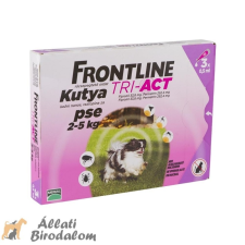 Frontline Tri-Act kutya XS 2-5 kg 3x vitamin, táplálékkiegészítő kutyáknak