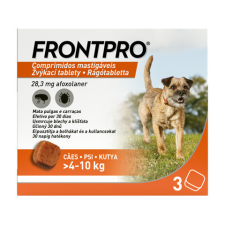 FRONTPRO® 4-10 kg (1 tabletta) élősködő elleni készítmény kutyáknak
