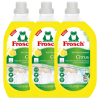 Frosch erős tisztítóhatású folyékony Mosószer - Citrom 3x1500ml