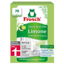 Frosch Mosogatógép tabletta, 70 db, FROSCH, zöldcitrom (KHT1383) tisztító- és takarítószer, higiénia