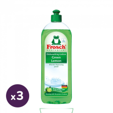 Frosch mosogatószer zöldcitrommal 3x750 ml tisztító- és takarítószer, higiénia