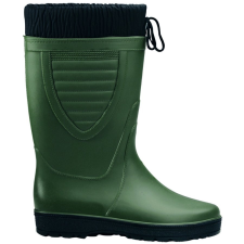  Frost szőrmés zöld csizma kötővel (9GAN95837) munkavédelmi cipő