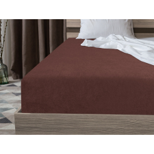  Frottír sötétbarna lepedő EXCLUSIVE 160x200 cm lakástextília