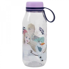  FROZEN/Jégvarázs kerek műanyag kulacs, 460 ml kulacs, kulacstartó