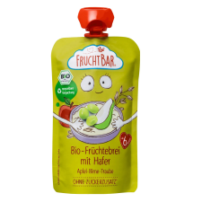 FRUCHTBAR Bio Gyümölcskása zabbal, alma-körte-szőlő 6hó 120g bébiétel