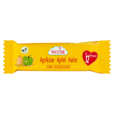 FRUCHTBAR Bio Gyümölcsös zabszelet, sárgabarack-alma 12hó+ 23g bébiétel