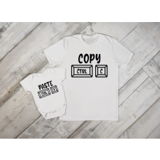 Fruit of the Loom 1. Apa-fia ctrlc+ctrlv Póló-Body szett férfi póló