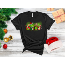 Fruit of the Loom 1. Grinchmas kávés női póló női póló