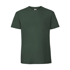 Fruit of the Loom Csomag akciós póló (minimum 3 db) Férfi póló Rövid ujjú Fruit of the Loom Ringspun Premium T - 2XL, Sötétzöld