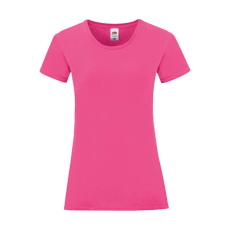 Fruit of the Loom Csomag akciós póló (minimum 3 db) Női rövid ujjú póló Fruit of the Loom Ladies' Iconic 150 T -XL, Fuchsia