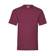 Fruit of the Loom Csomag akciós póló (minimum 5 db) Férfi póló Rövid ujjú Fruit of the Loom Valueweight Tee - M , Burgundi vörös