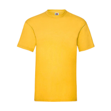 Fruit of the Loom Csomag akciós póló (minimum 5 db) Férfi póló Rövid ujjú Fruit of the Loom Valueweight Tee - M , Napraforgó sárga