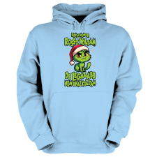 Fruit of the Loom Egész évben rossz voltam - Unisex Kapucnis Pulóver női pulóver, kardigán