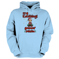 Fruit of the Loom Ez a karácsonyi gamer pulcsim (fiú) - Unisex Kapucnis Pulóver női pulóver, kardigán