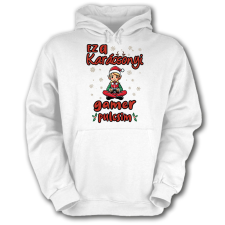 Fruit of the Loom Ez a karácsonyi gamer pulcsim (lány) - Unisex Kapucnis Pulóver női pulóver, kardigán