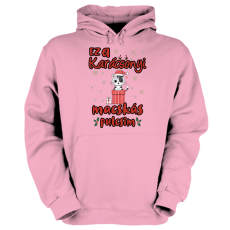Fruit of the Loom Ez a karácsonyi macskás pulcsim - Unisex Kapucnis Pulóver