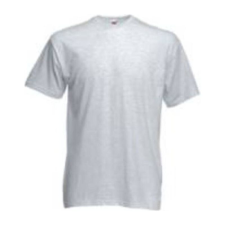 Fruit of the Loom F02 kereknyakú, rövid ujjú póló VALUEWEIGHT T, Ash férfi póló