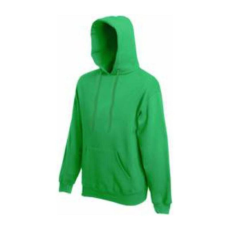 Fruit of the Loom F44 kapucnis pulóver, HOODED SWEAT, Kelly Green - 2XL
