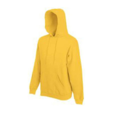 Fruit of the Loom F44 kapucnis pulóver, HOODED SWEAT, Sunflower férfi pulóver, kardigán