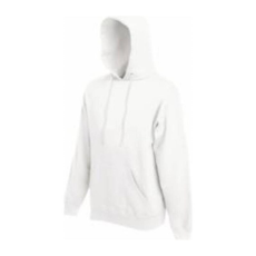 Fruit of the Loom F44 kapucnis pulóver, HOODED SWEAT, White - L