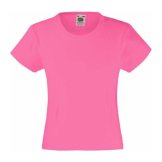 Fruit of the Loom F58 kislány póló, GIRLS VALUEWEIGHT T, Fuchsia - 7/8