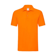 Fruit of the Loom Férfi Galléros póló Rövid ujjú Fruit of the Loom Premium Polo - 2XL, Narancssárga