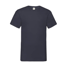Fruit of the Loom Férfi póló Rövid ujjú Fruit of the Loom Valueweight V-Neck-Tee - S, Mély sötétkék (navy)