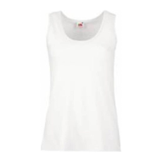 Fruit of the Loom FN02 ujjatlan Női póló LADY FIT VALUEWEIGHT VEST, White - M