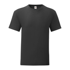 Fruit of the Loom FN62 rövid ujjú póló, ICONIC 150 T, Black - 2XL férfi póló