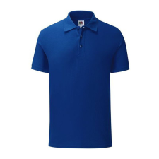Fruit of the Loom FN66 galléros póló, ICONIC POLO, Cobalt Blue férfi póló